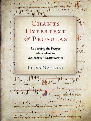 cover image of Chants, Hypertext, and Prosulas